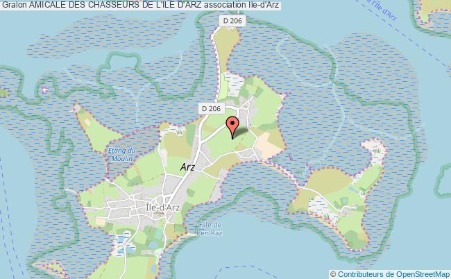 plan association Amicale Des Chasseurs De L'ile D'arz Île-d'Arz