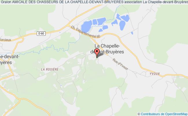 AMICALE DES CHASSEURS DE LA CHAPELLE-DEVANT-BRUYERES
