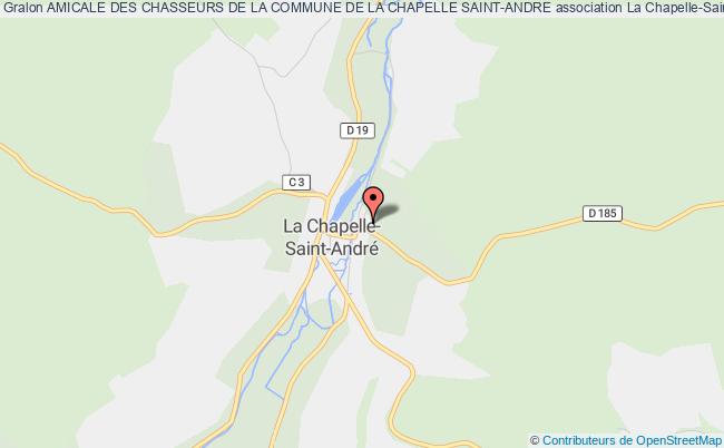 AMICALE DES CHASSEURS DE LA COMMUNE DE LA CHAPELLE SAINT-ANDRE