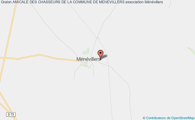 plan association Amicale Des Chasseurs De La Commune De Menevillers Ménévillers