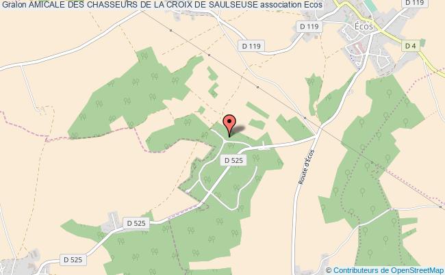 plan association Amicale Des Chasseurs De La Croix De Saulseuse Vexin-sur-Epte