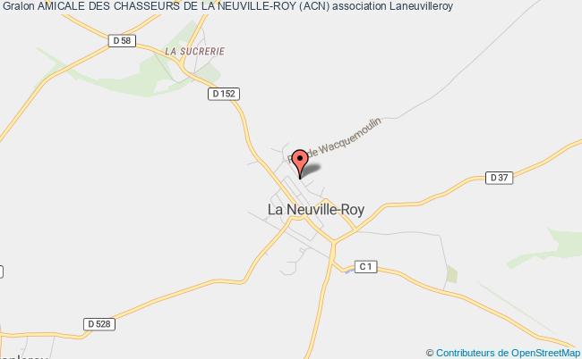 plan association Amicale Des Chasseurs De La Neuville-roy (acn) Neuville-Roy