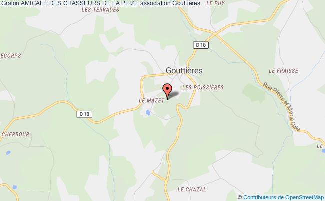 plan association Amicale Des Chasseurs De La Peize Gouttières