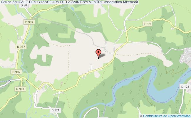 plan association Amicale Des Chasseurs De La Saint Sylvestre Miremont
