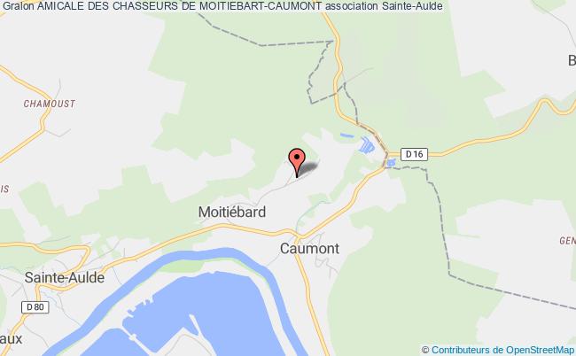 plan association Amicale Des Chasseurs De Moitiebart-caumont Sainte-Aulde