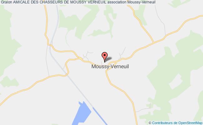 plan association Amicale Des Chasseurs De Moussy Verneuil Moussy-Verneuil