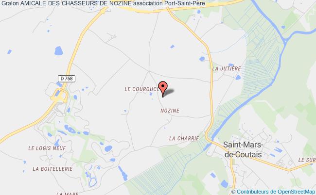 plan association Amicale Des Chasseurs De Nozine Port-Saint-Père