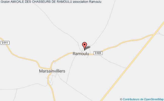 plan association Amicale Des Chasseurs De Ramoulu Ramoulu