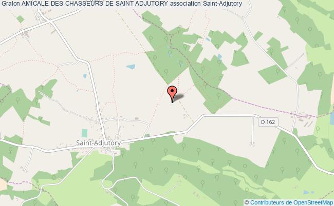 plan association Amicale Des Chasseurs De Saint Adjutory Saint-Adjutory