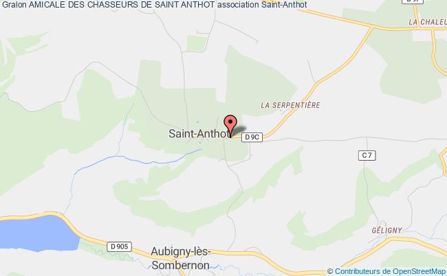 plan association Amicale Des Chasseurs De Saint Anthot Saint-Anthot