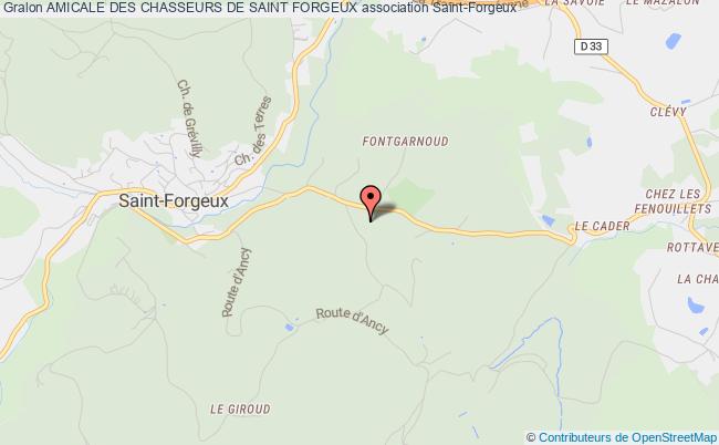 plan association Amicale Des Chasseurs De Saint Forgeux Saint-Forgeux