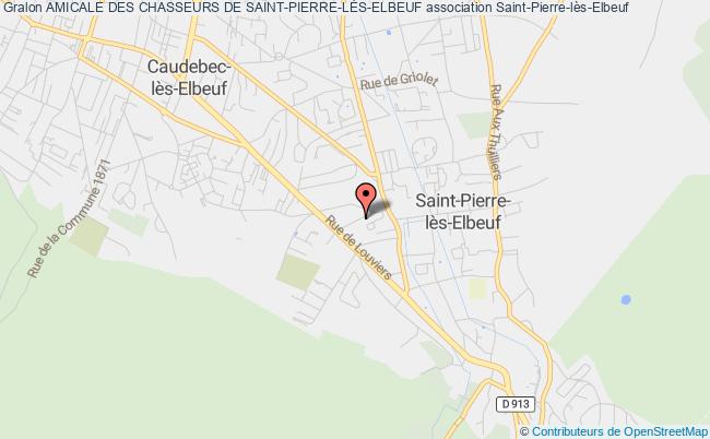 plan association Amicale Des Chasseurs De Saint-pierre-lÈs-elbeuf Saint-Pierre-lès-Elbeuf