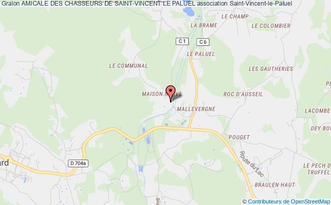 plan association Amicale Des Chasseurs De Saint-vincent Le Paluel Saint-Vincent-le-Paluel