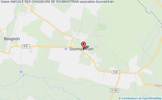 plan association Amicale Des Chasseurs De Soumaintrain Soumaintrain
