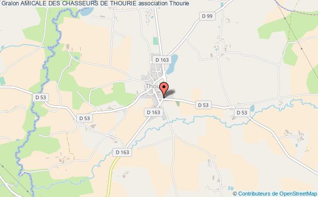 plan association Amicale Des Chasseurs De Thourie Thourie