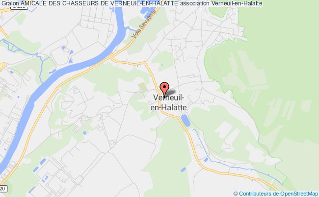 plan association Amicale Des Chasseurs De Verneuil-en-halatte Verneuil-en-Halatte
