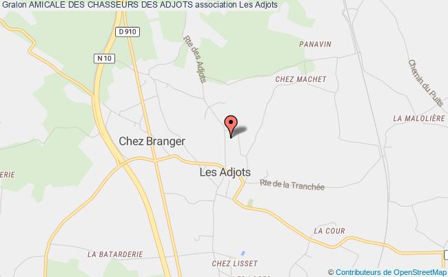 plan association Amicale Des Chasseurs Des Adjots Les Adjots