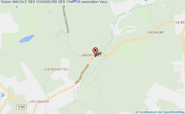 plan association Amicale Des Chasseurs Des Chapus Vaux