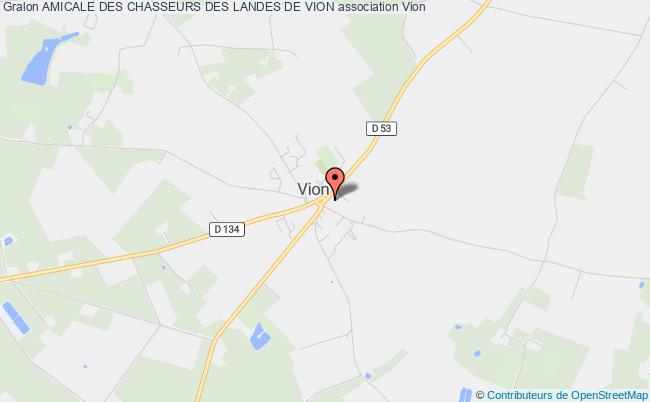 plan association Amicale Des Chasseurs Des Landes De Vion Vion