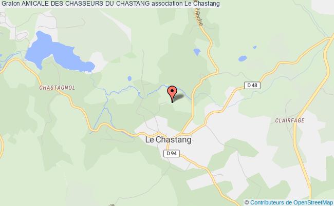 plan association Amicale Des Chasseurs Du Chastang Le Chastang