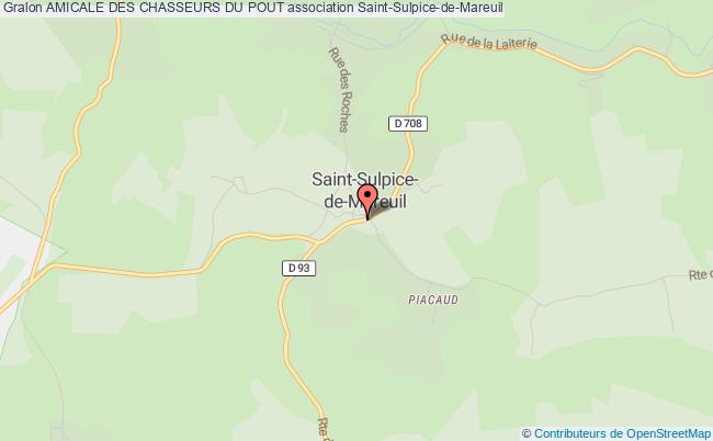plan association Amicale Des Chasseurs Du Pout Saint-Sulpice-de-Mareuil