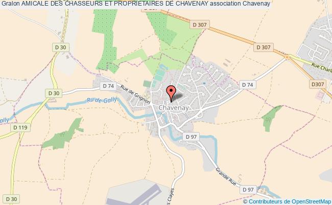 plan association Amicale Des Chasseurs Et Proprietaires De Chavenay Chavenay