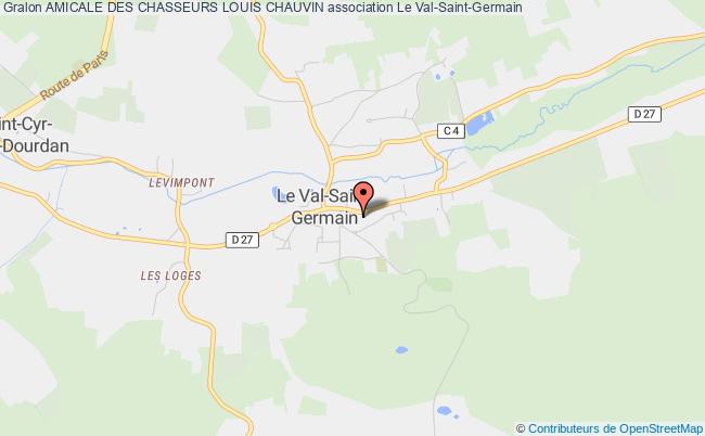 plan association Amicale Des Chasseurs Louis Chauvin Val-Saint-Germain