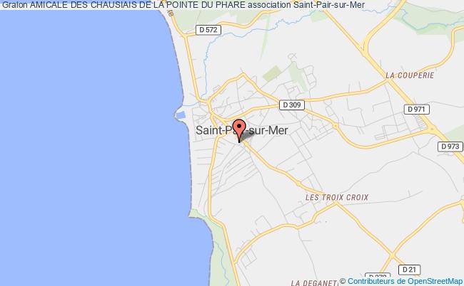 plan association Amicale Des Chausiais De La Pointe Du Phare Saint-Pair-sur-Mer