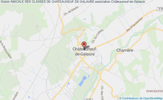 plan association Amicale Des Classes De Chateauneuf De Galaure Châteauneuf-de-Galaure