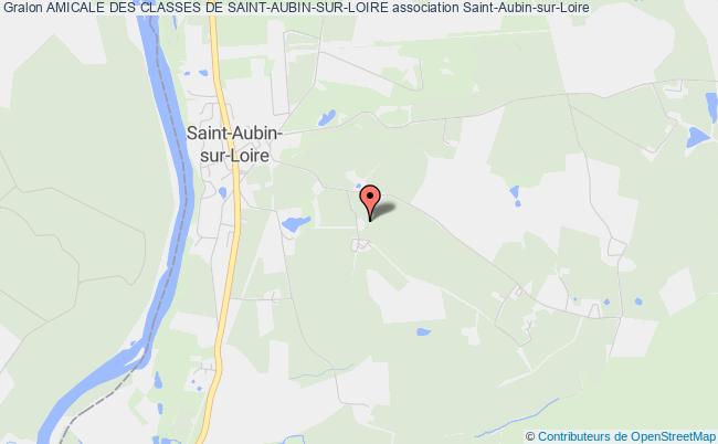 plan association Amicale Des Classes De Saint-aubin-sur-loire Saint-Aubin-sur-Loire