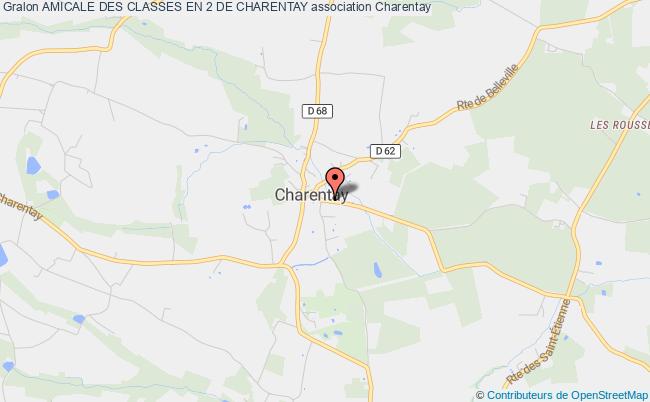 plan association Amicale Des Classes En 2 De Charentay Charentay
