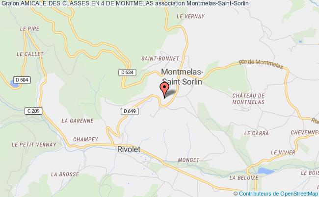 plan association Amicale Des Classes En 4 De Montmelas Montmelas-Saint-Sorlin