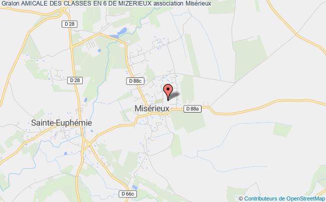 AMICALE DES CLASSES EN 6 DE MIZERIEUX