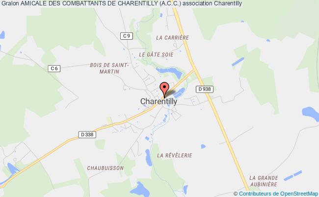 plan association Amicale Des Combattants De Charentilly (a.c.c.) Charentilly
