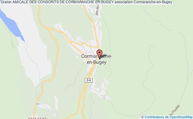 plan association Amicale Des Conscrits De Cormaranche En Bugey Cormaranche-en-Bugey