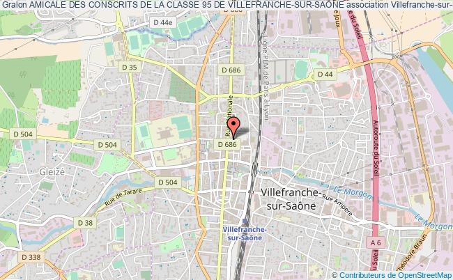 AMICALE DES CONSCRITS DE LA CLASSE 95 DE VILLEFRANCHE-SUR-SAÔNE
