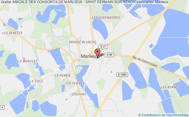 AMICALE DES CONSCRITS DE MARLIEUX - SAINT GERMAIN SUR RENON