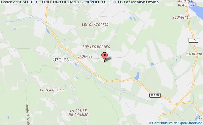 AMICALE DES DONNEURS DE SANG BENEVOLES D'OZOLLES