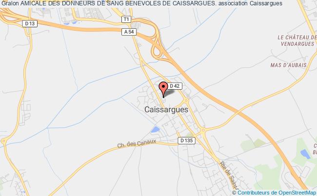 AMICALE DES DONNEURS DE SANG BENEVOLES DE CAISSARGUES.