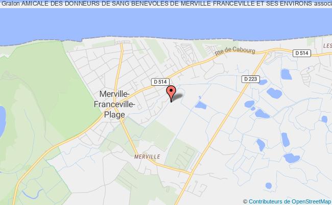 plan association Amicale Des Donneurs De Sang Benevoles De Merville Franceville Et Ses Environs Merville-Franceville-Plage
