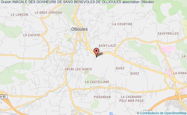 AMICALE DES DONNEURS DE SANG BENEVOLES DE OLLIOULES