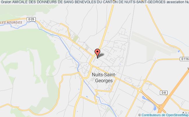 AMICALE DES DONNEURS DE SANG BENEVOLES DU CANTON DE NUITS-SAINT-GEORGES