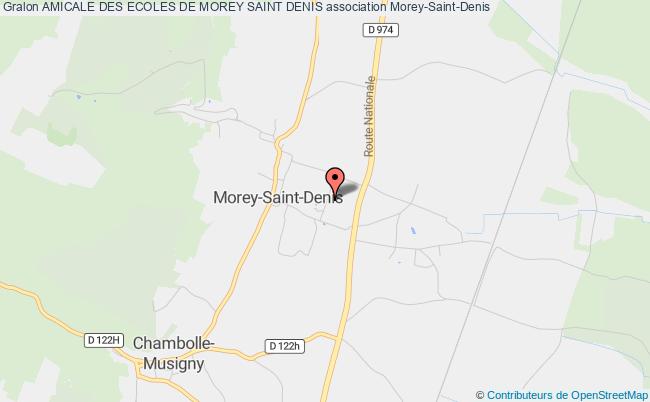 plan association Amicale Des Ecoles De Morey Saint Denis Morey-Saint-Denis