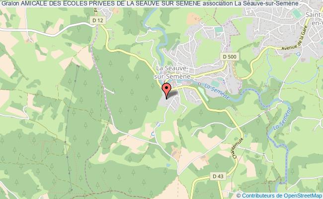 plan association Amicale Des Ecoles Privees De La Seauve Sur Semene La Séauve-sur-Semène