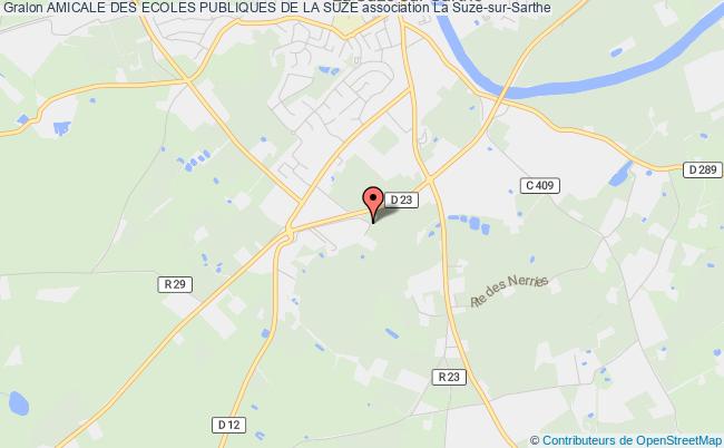 plan association Amicale Des Ecoles Publiques De La Suze 
