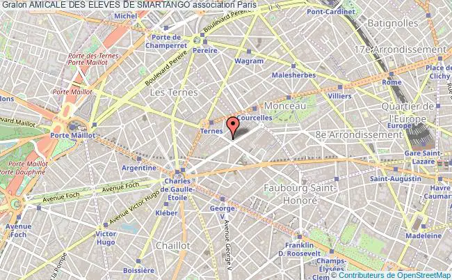 plan association Amicale Des Eleves De Smartango Paris