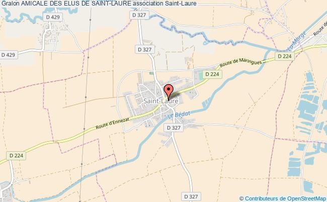 AMICALE DES ELUS DE SAINT-LAURE