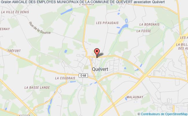 plan association Amicale Des Employes Municipaux De La Commune De Quevert Quévert
