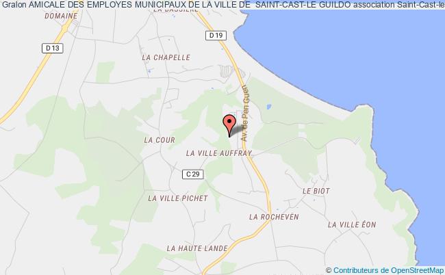plan association Amicale Des Employes Municipaux De La Ville De  Saint-cast-le Guildo Saint-Cast-le-Guildo