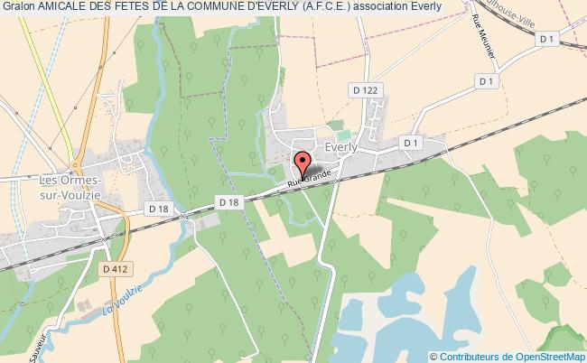 AMICALE DES FETES DE LA COMMUNE D'EVERLY (A.F.C.E.)